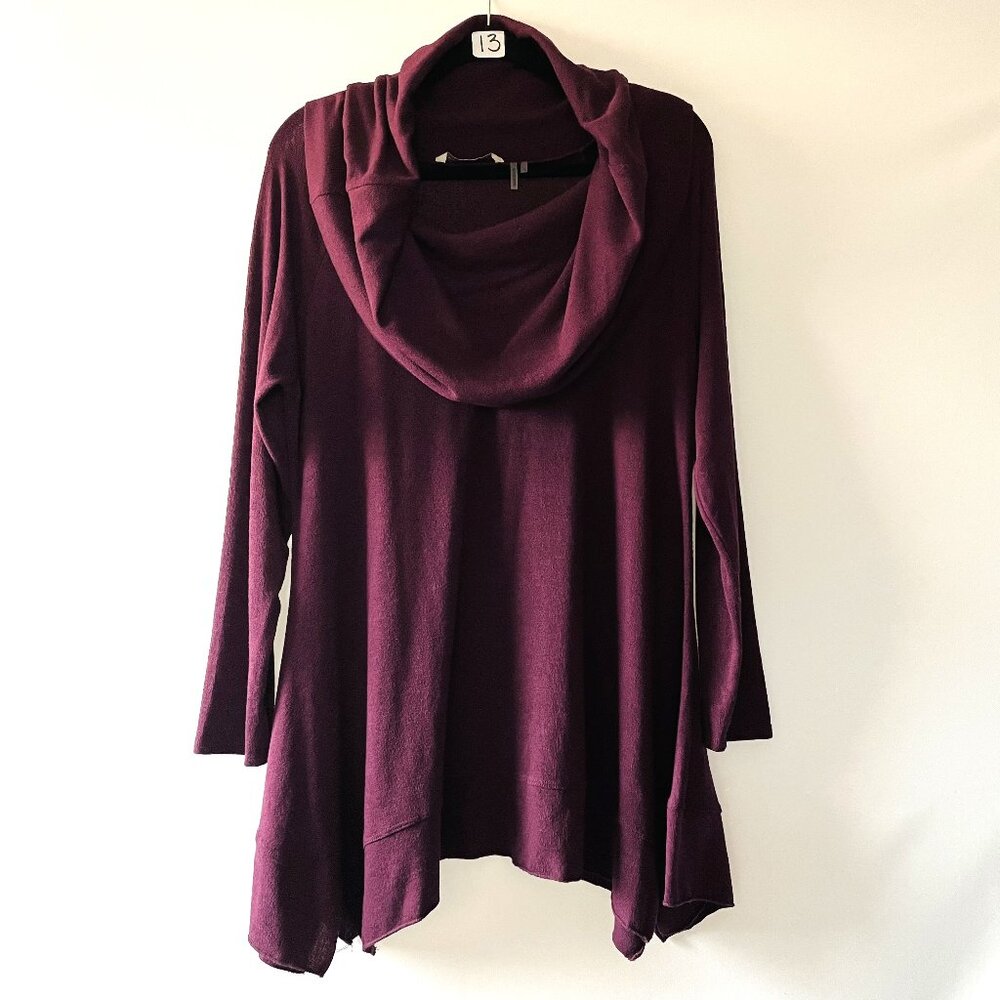 Soft Surroundings Burgundy Sweater
